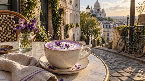 5 étapes simples pour un latté violet fait maison en un rien de temps