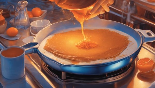 Apprenez à réaliser la crêpe Suzette flambée au rhum