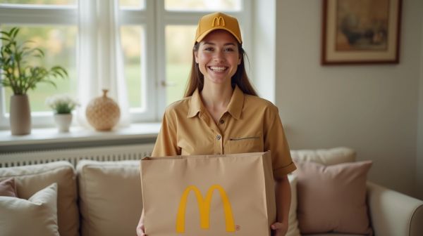 Comment profiter d'une livraison rapide McDonald's chez vous