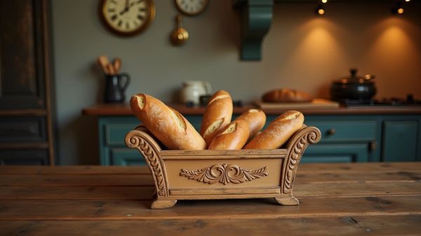 La huche à pain revient dans les cuisines, et pas seulement pour le style