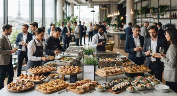 Top 5 traiteurs d'entreprise à découvrir en Île-de-France