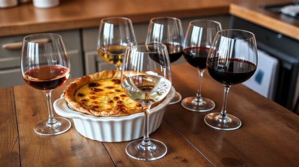 Top 5 vins pour accompagner parfaitement votre quiche lorraine