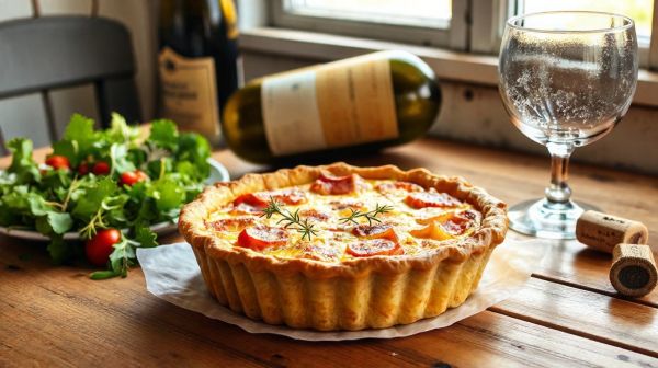 Top 5 vins pour accompagner parfaitement votre quiche lorraine