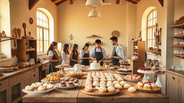 Top compétences acquises lors d'un cours de pâtisserie