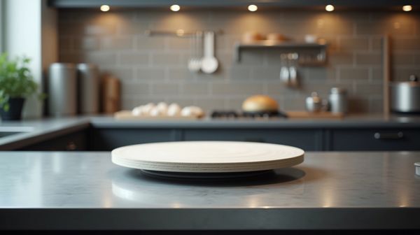 Votre allié en pâtisserie : le plateau tournant indispensable