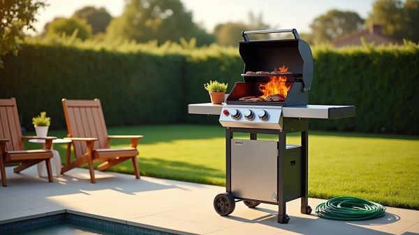 Weber E310 : performances et design pour un barbecue extérieur réussi